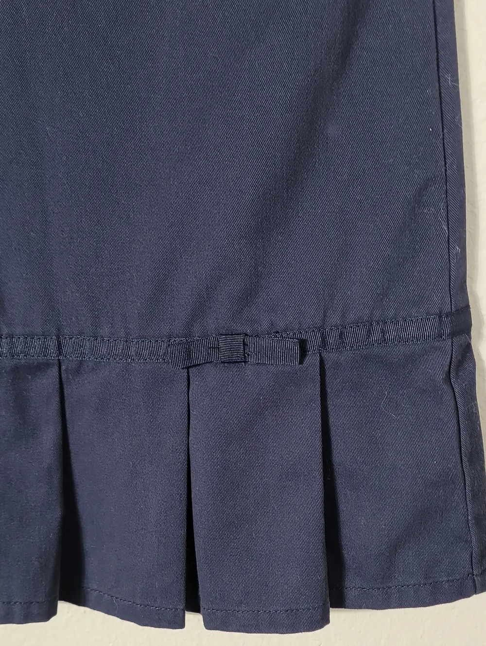 French Toast Girls School Uniform Dresses Set of 2 Size 12 Navy Khaki Kids